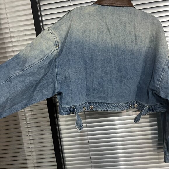 Prada blue-brown denim jacket - Picture 4 of 11